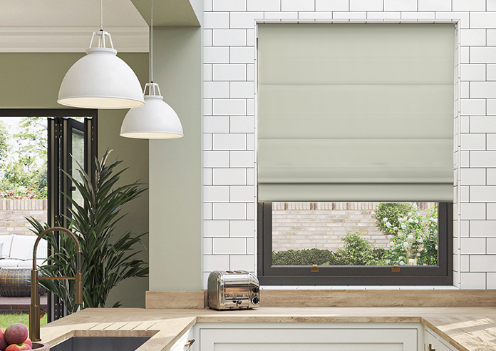 Ascot, Cloud - Twist&Fit Roman Blind - Image 3
